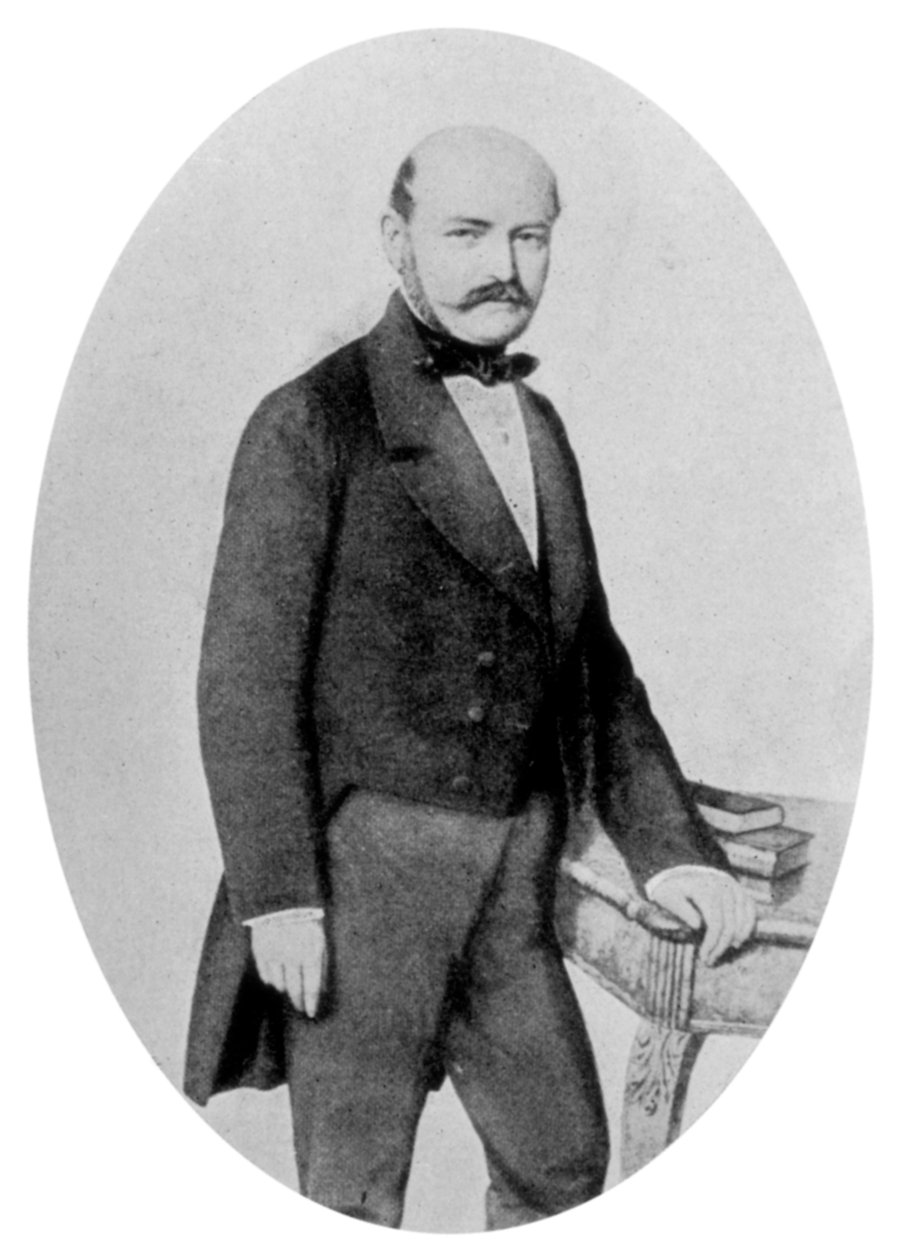 Semmelweis Ignác Fülöp 1818-1865, magyar szülész, XIX. alkotó: Unbekannt