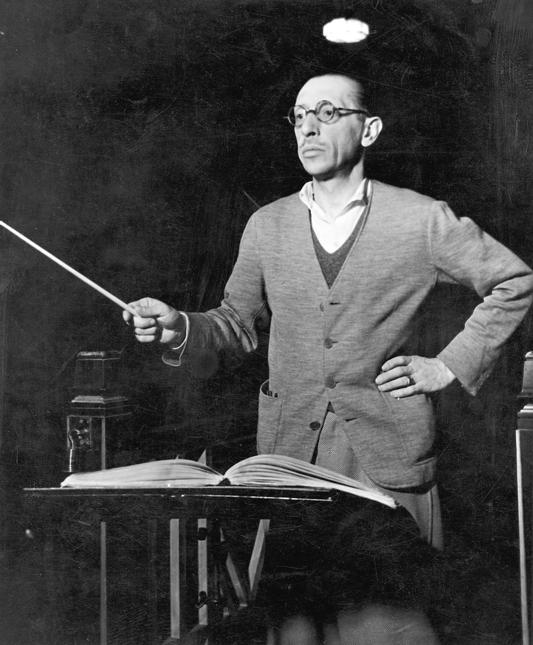 Igor Stravinsky, orosz származású zeneszerző, 1920 alkotó: Unbekannt