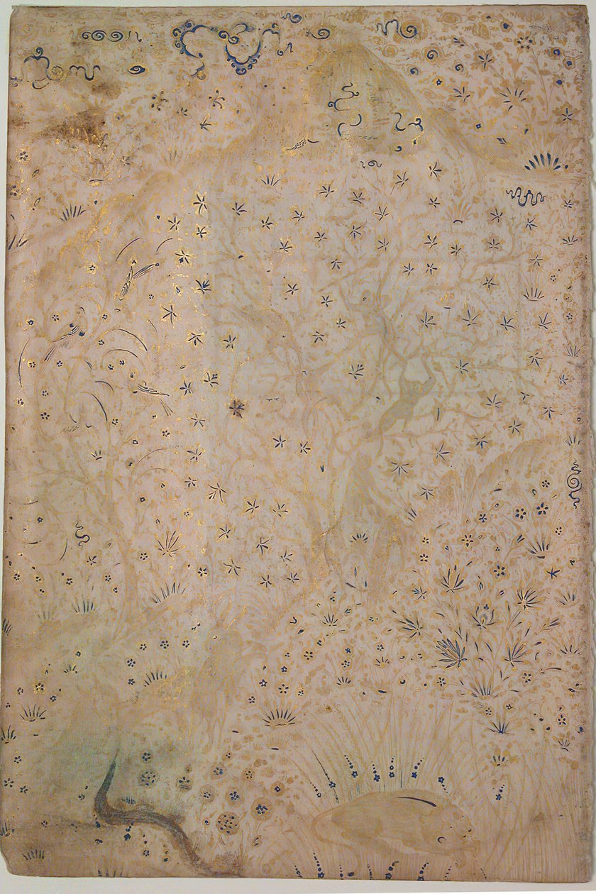 Illuminated Leaf, Irán, 16. század. alkotó: Unbekannt