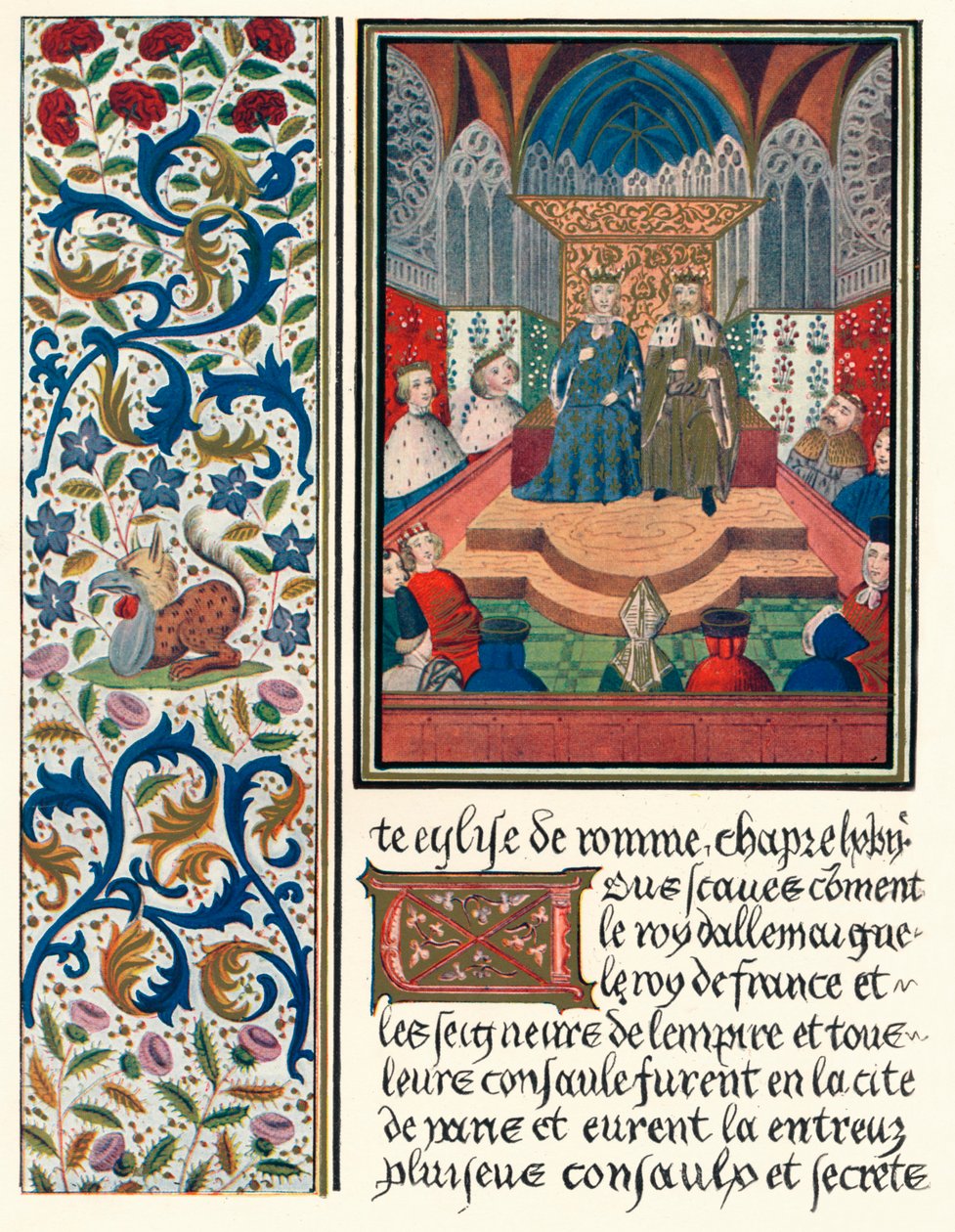 Világító oldal, szegéllyel, c1480 1905 alkotó: Unbekannt