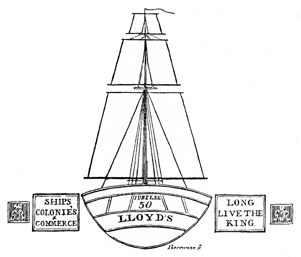 Lloyds világítás, 1809, 1928 alkotó: Unbekannt