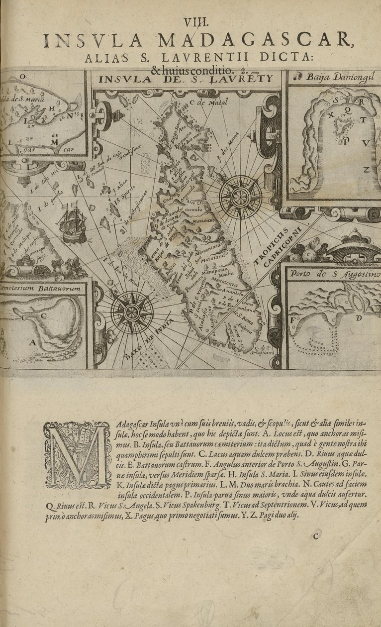 Az illusztráció ismeretlen szerző India Orientalis című könyvéből származik, és Excudebat Matthaeus Beckerus kiadta. Francofurti, 1598-1628 (de, 1601) alkotó: Unbekannt