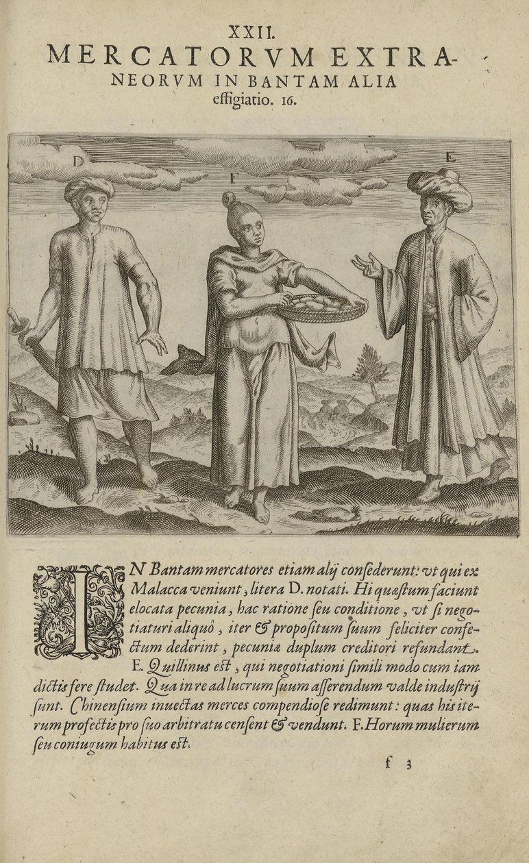 Az illusztráció ismeretlen szerző India Orientalis című könyvéből származik, és Excudebat Matthaeus Beckerus kiadója alkotó: Unbekannt