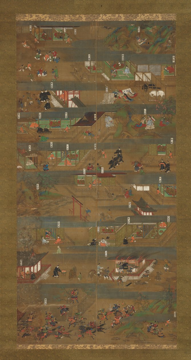 Shotoku Shotoku Taishi e-den herceg illusztrált életrajza, 14. század. alkotó: Unbekannt