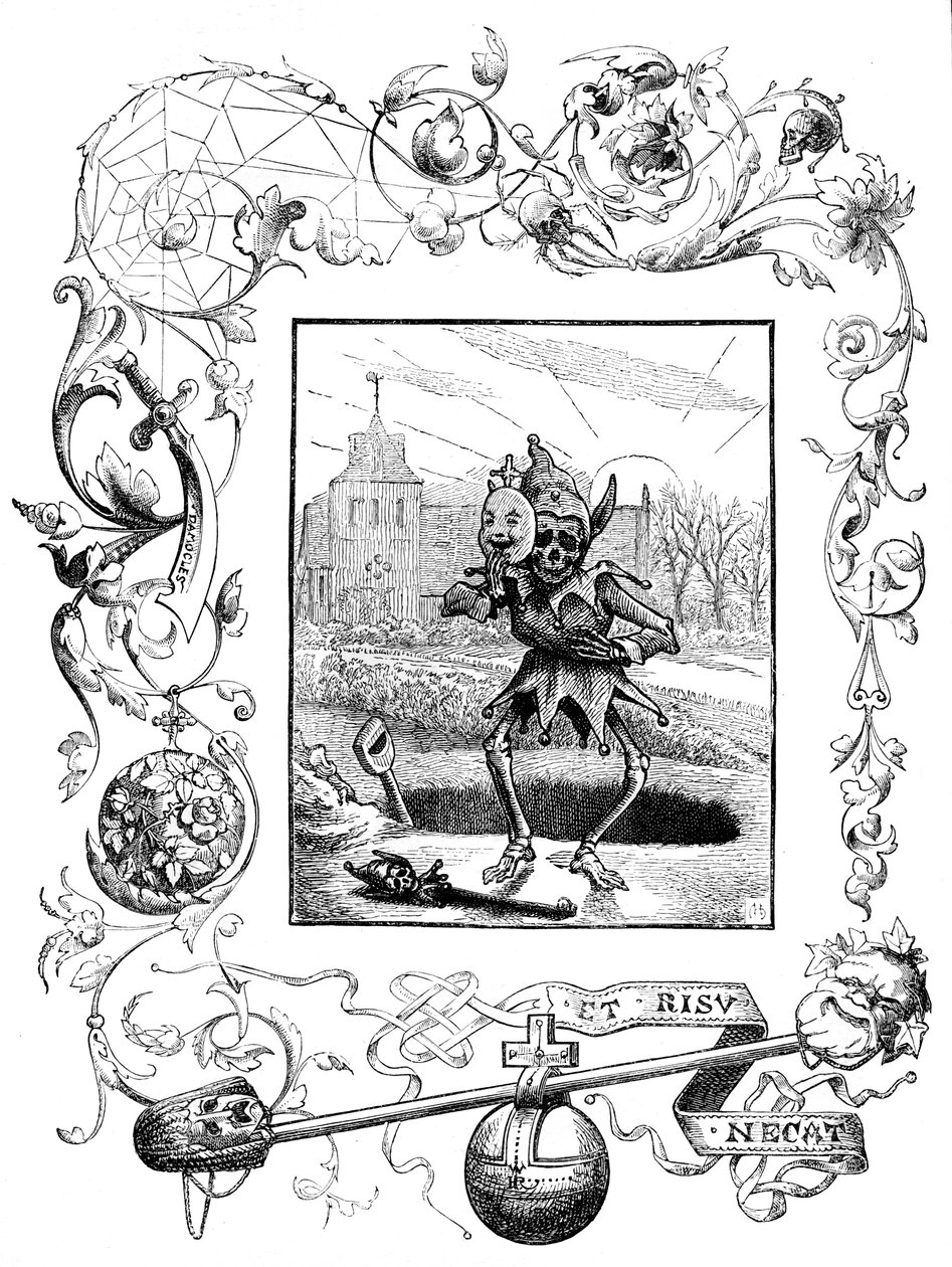 Illusztráció: Francis Quarles Emblems, 1895 alkotó: Unbekannt