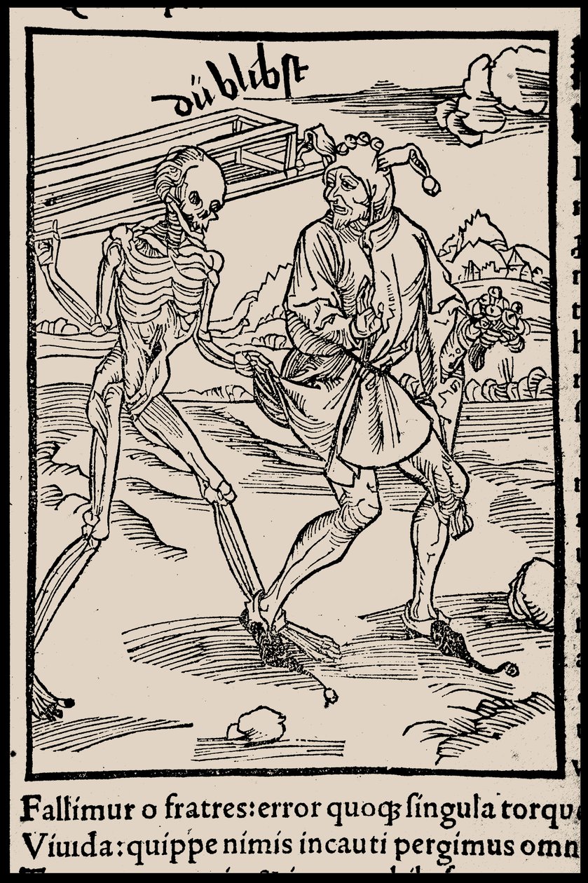Illusztráció Sebastian Brant Bolondok hajója című könyvéhez, 1497. alkotó: Unbekannt