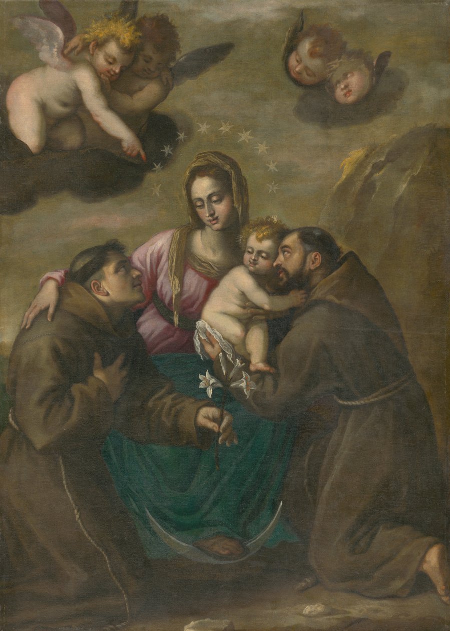 Immaculata szentekkel alkotó: Unbekannt