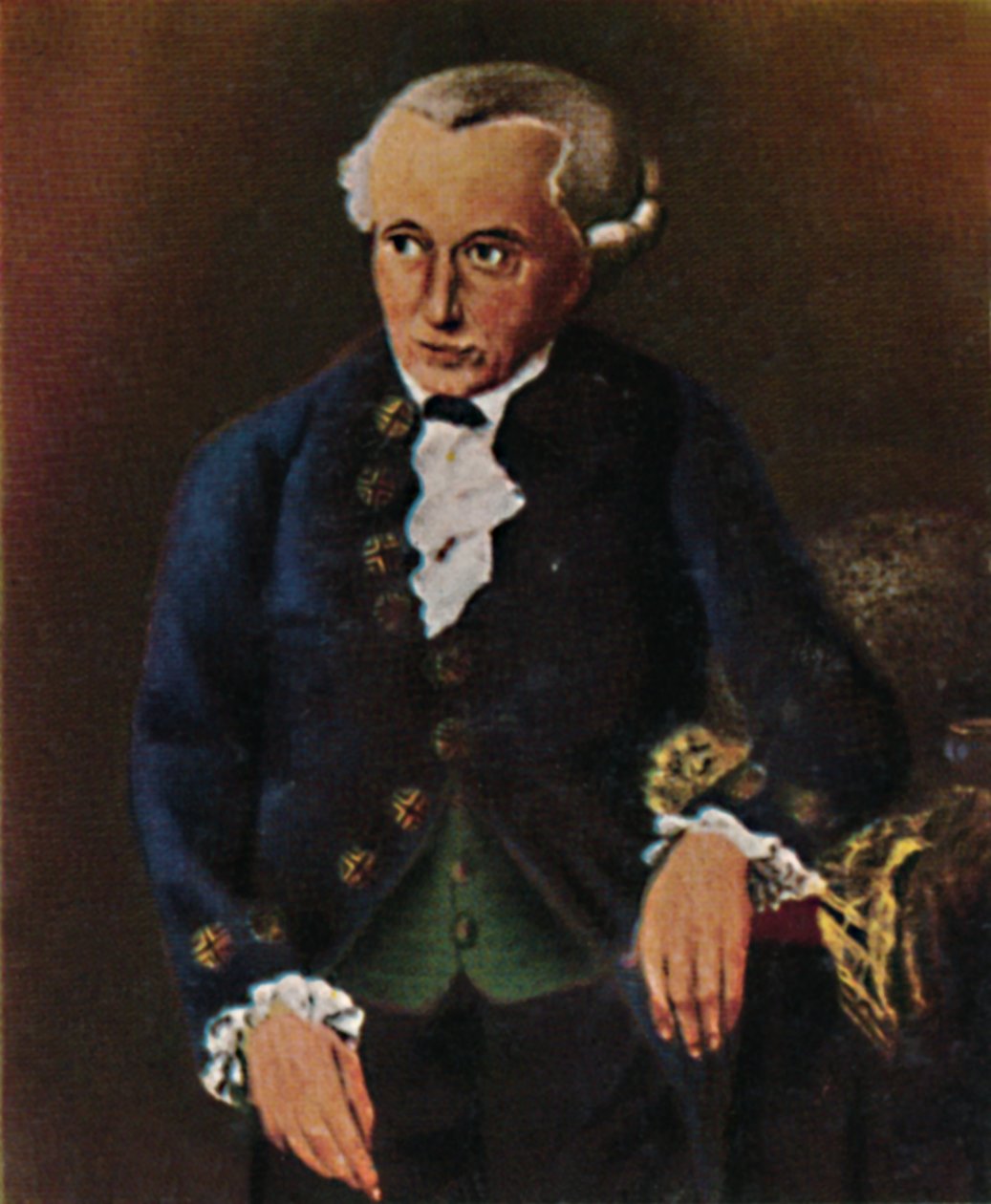 Immanuel Kant 1724-1804. - Döbler festménye, 1934. alkotó: Unbekannt