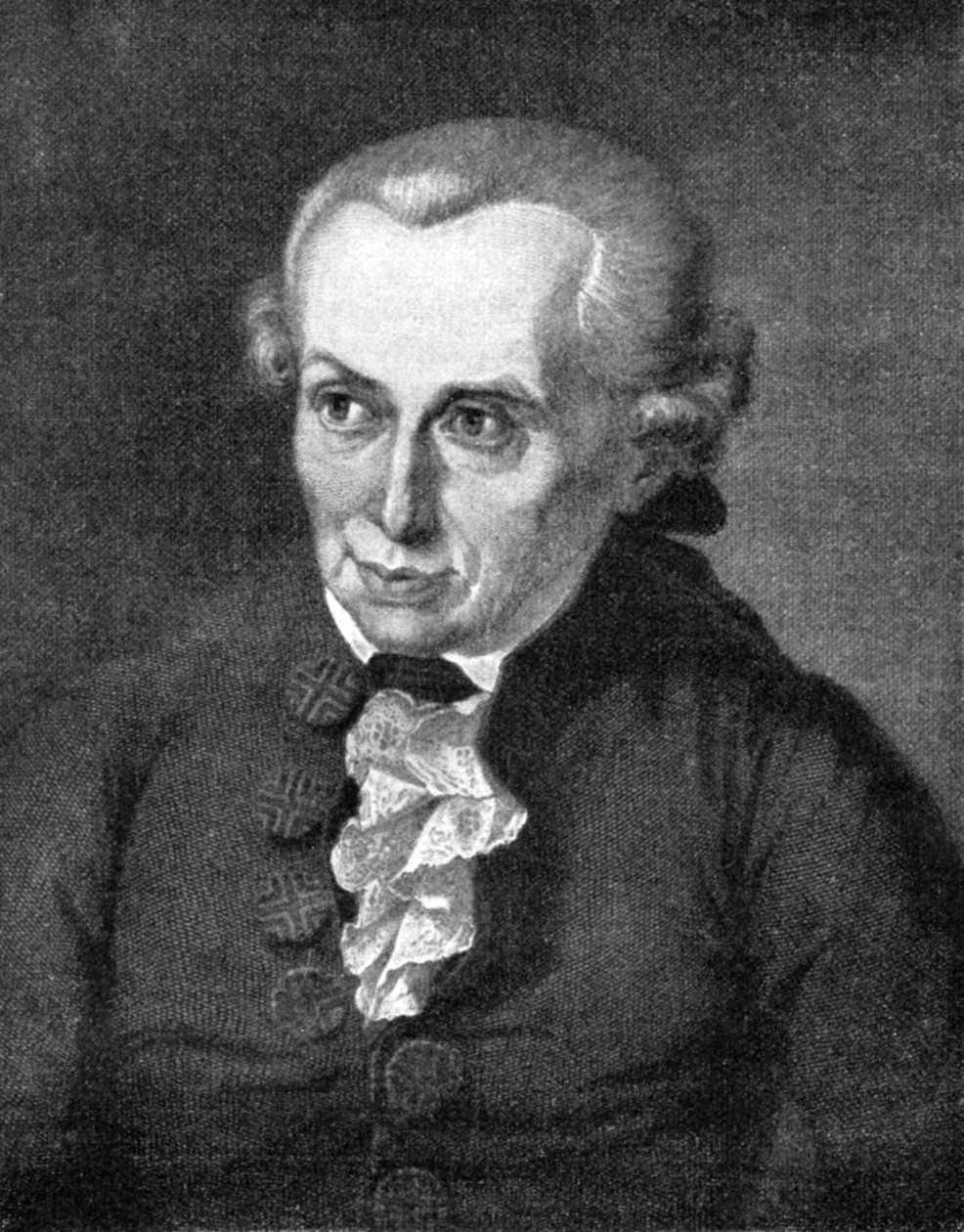 Immanuel Kant német filozófus, 1900 alkotó: Unbekannt