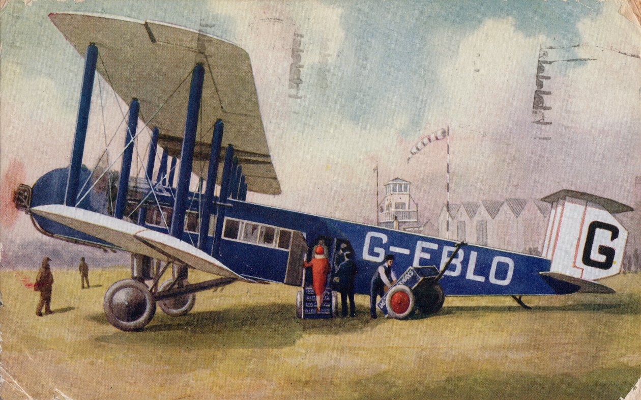 Imperial Airways Liner, Argosy, 1934. alkotó: Unbekannt