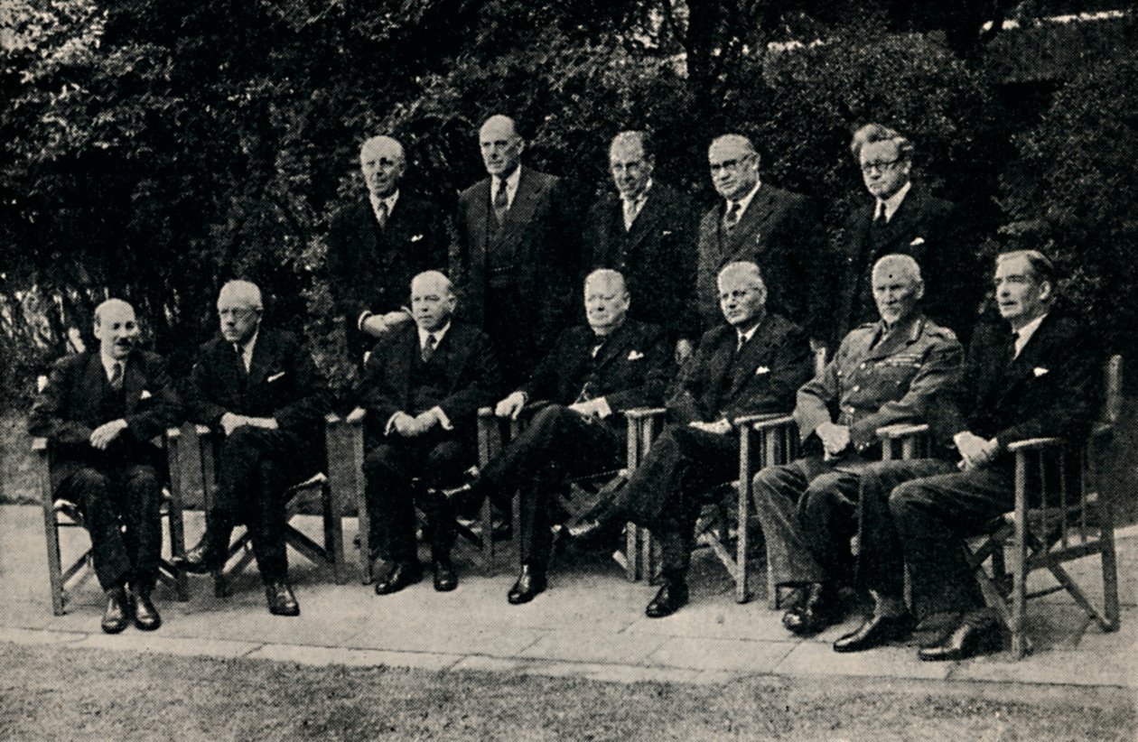A birodalmi konferencia találkozója Londonban, 1943. május 1945. alkotó: Unbekannt