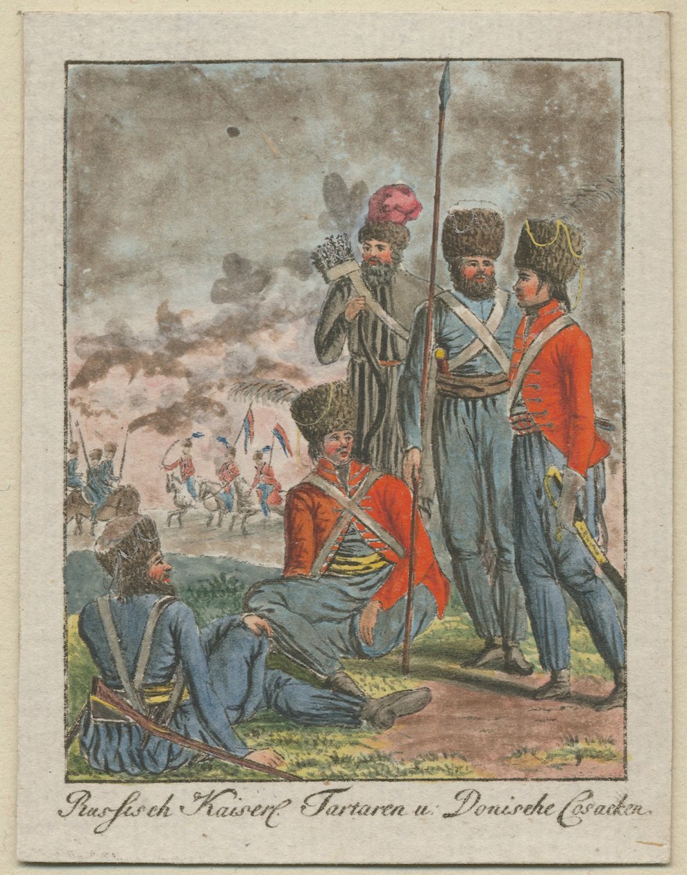 Orosz birodalmi kozákok, 1799 alkotó: Unbekannt