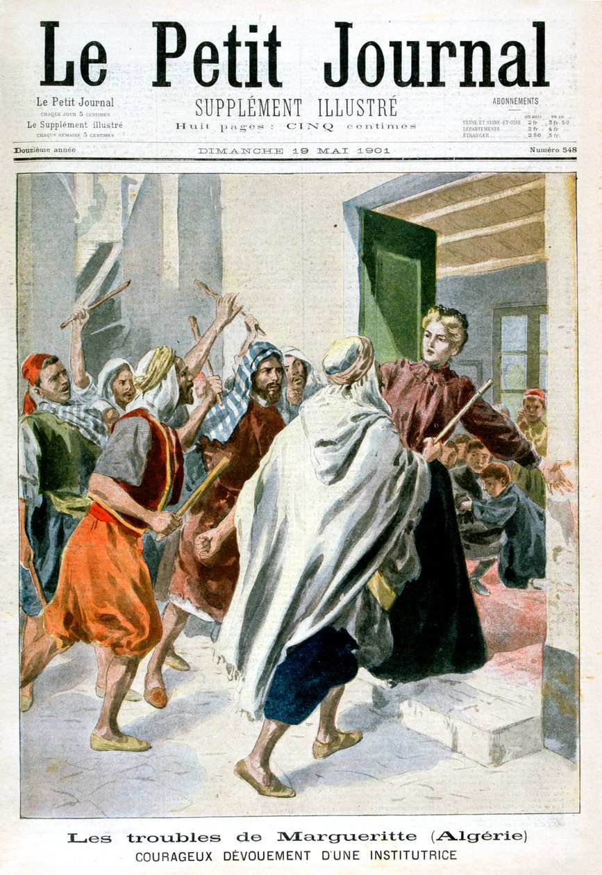 Algériában, Margit bajban, 1901 alkotó: Unbekannt