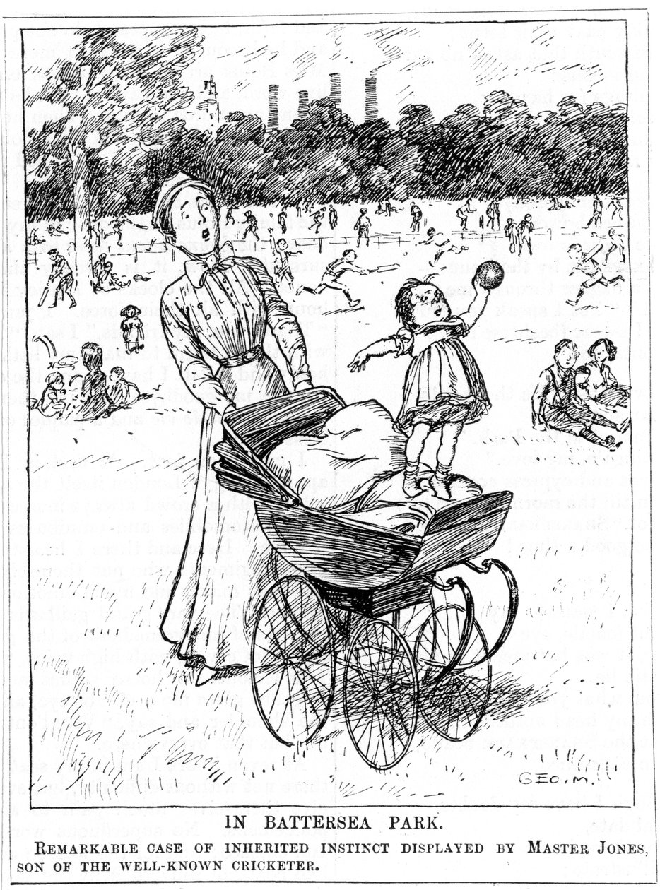 A Battersea Parkban, 1911 alkotó: Unbekannt