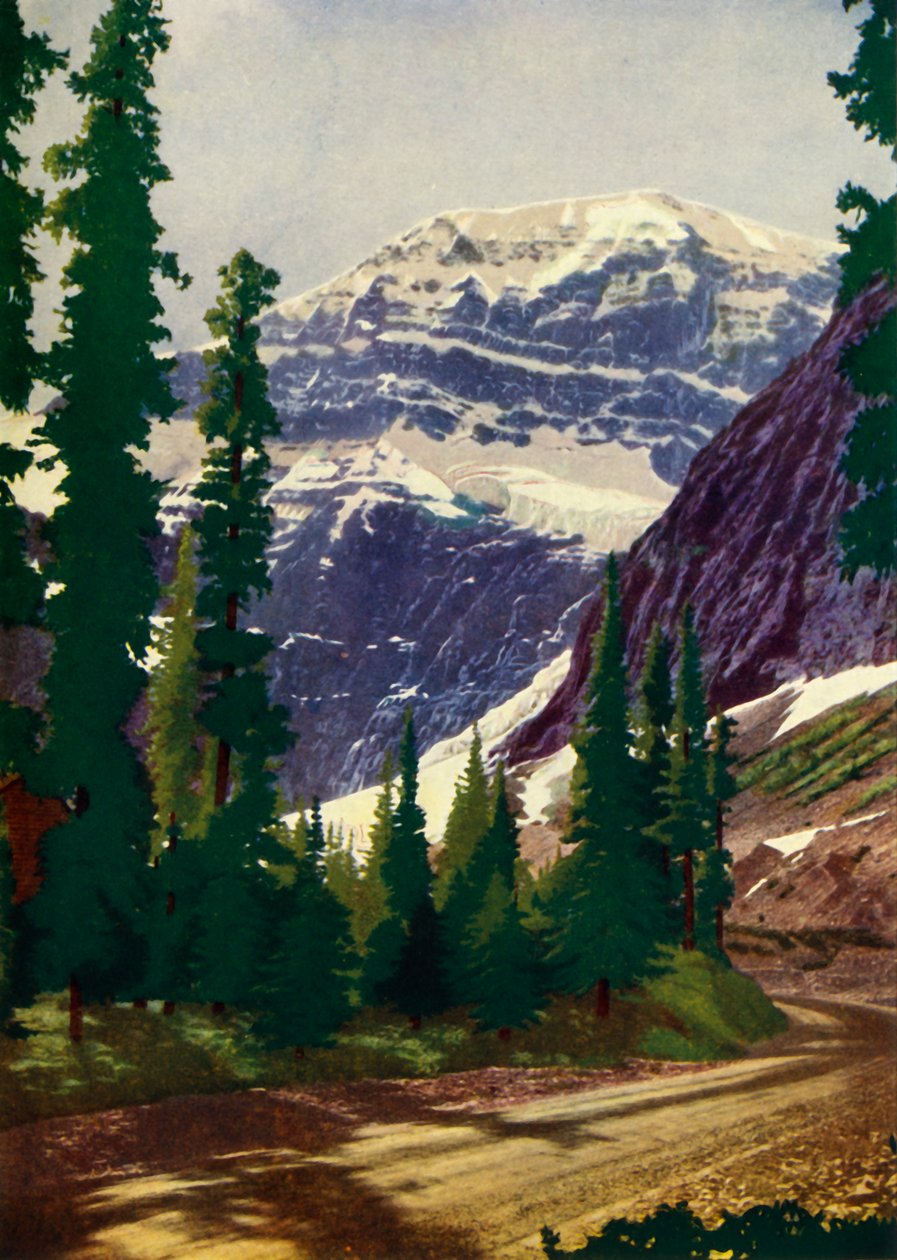 Kanada legnagyobb nemzeti parkjában - a Jasper Nemzeti Parkban, 1948. alkotó: Unbekannt