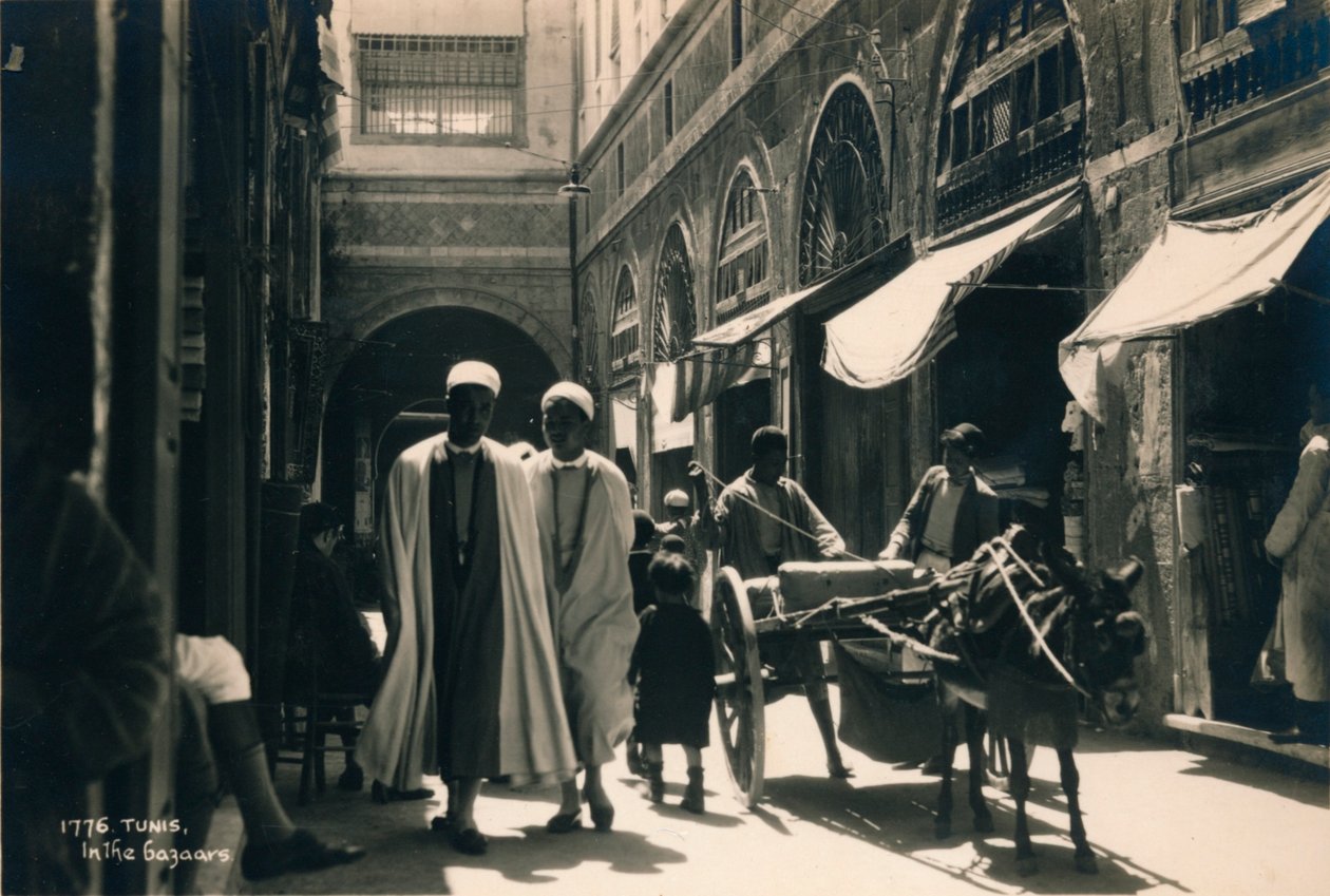 A bazárban, Tuniszban, Egyiptomban, 1936 alkotó: Unbekannt
