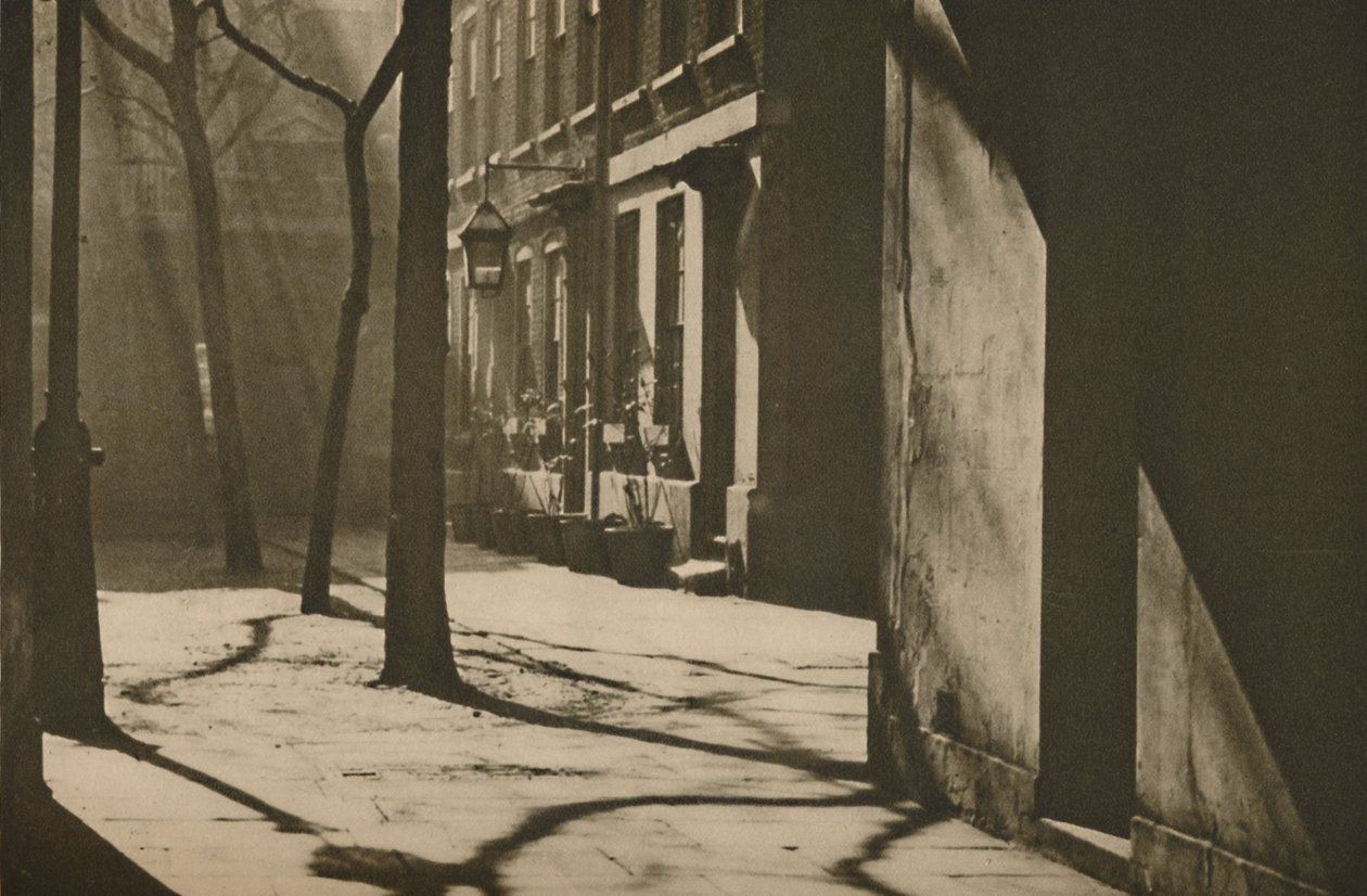 A Királyi Múzeum helyén épült gardróbudvarban, 1935-ben. alkotó: Unbekannt