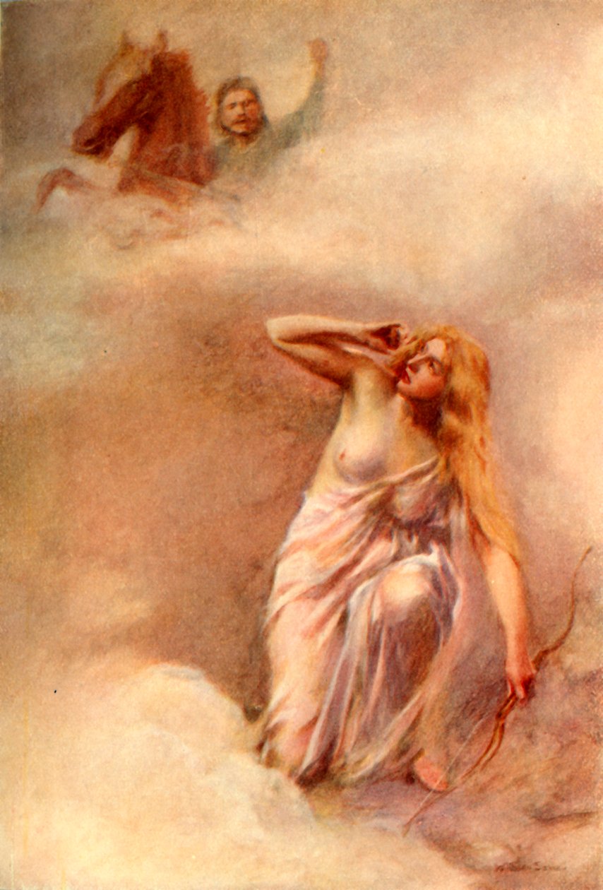 „Néhány pillanat múlva Sharatz előállt a veelával”, 1917. alkotó: Unbekannt