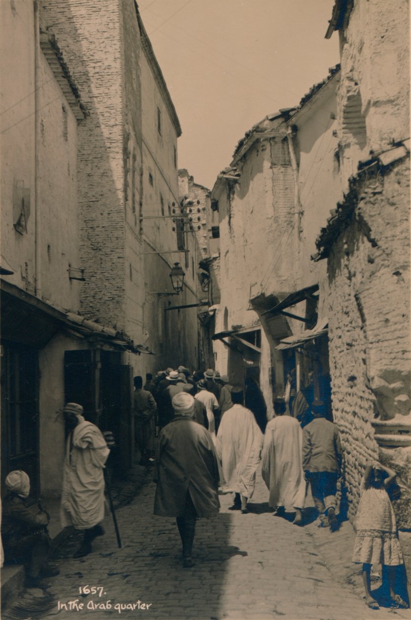 Az Arab negyedben, Kairóban, Egyiptomban, 1936 alkotó: Unbekannt