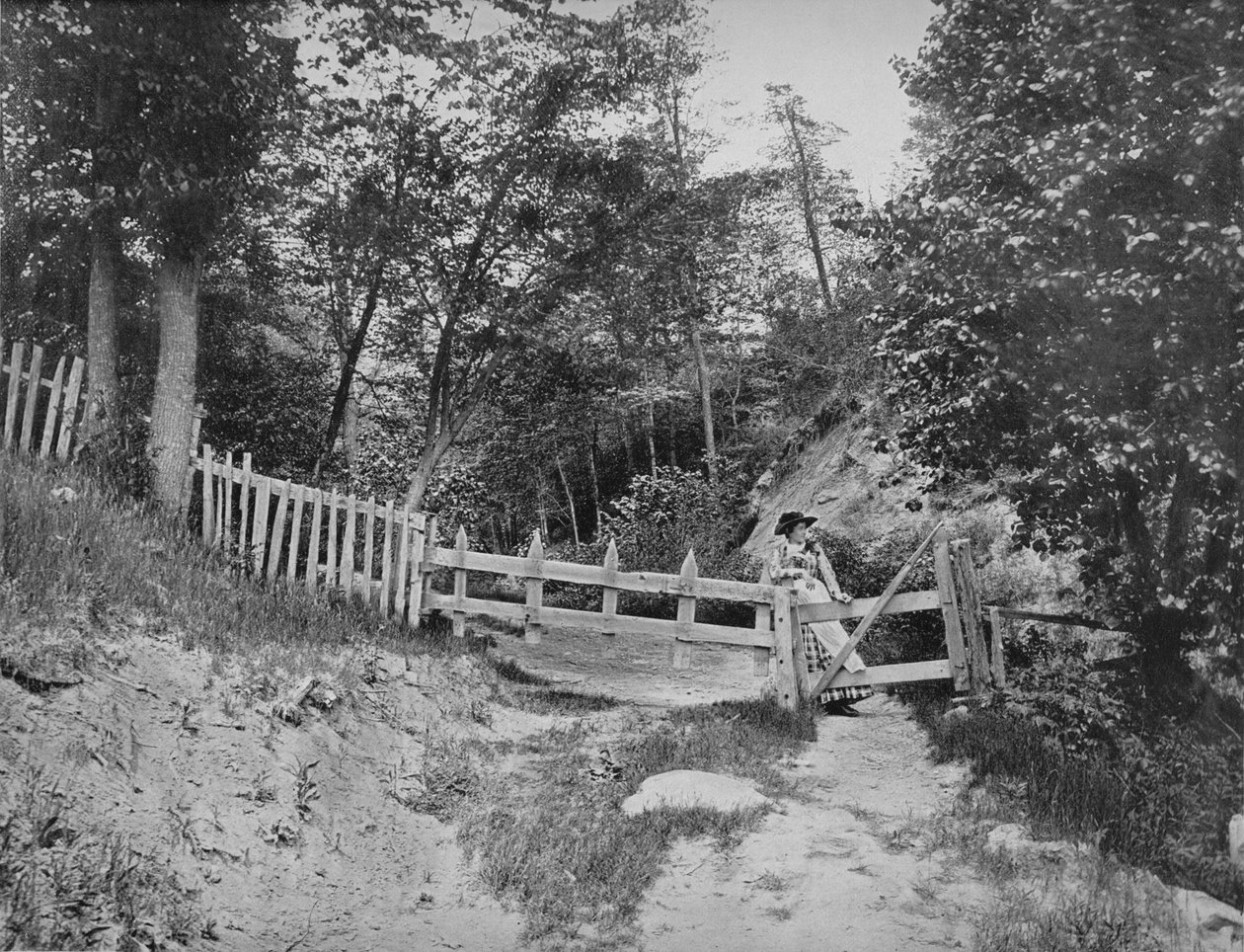 A Berkshire Hillsben, Massachusetts államban, 1897. alkotó: Unbekannt