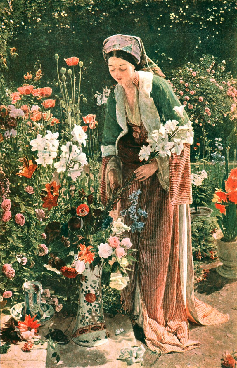 A bégek kertjében, 1865, c1902. alkotó: Unbekannt