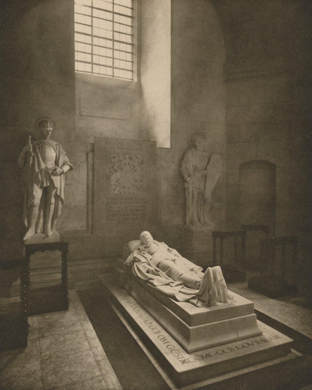 A Szent Pál-székesegyház Kitchener-emlékkápolnájában, 1935-ben. alkotó: Unbekannt