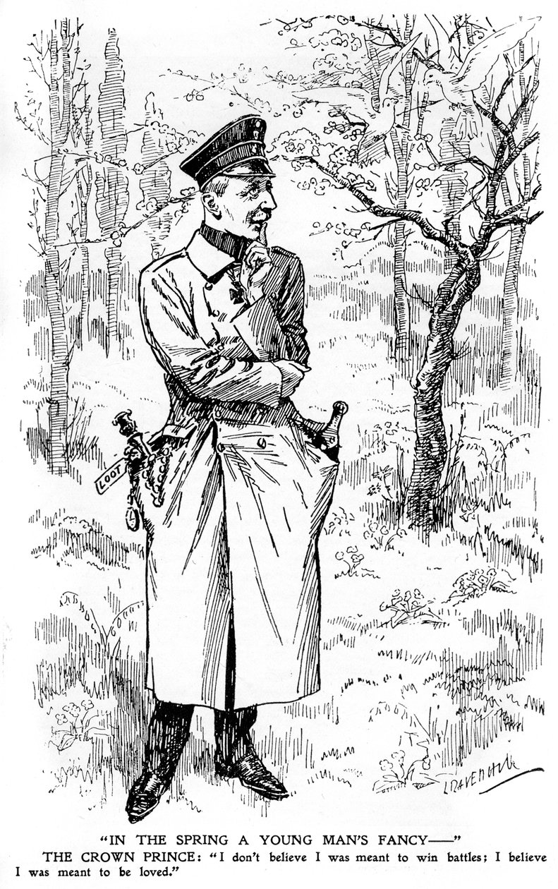 Tavasszal a Fiatal Fénykép..., Első világháború, 1920 alkotó: Unbekannt