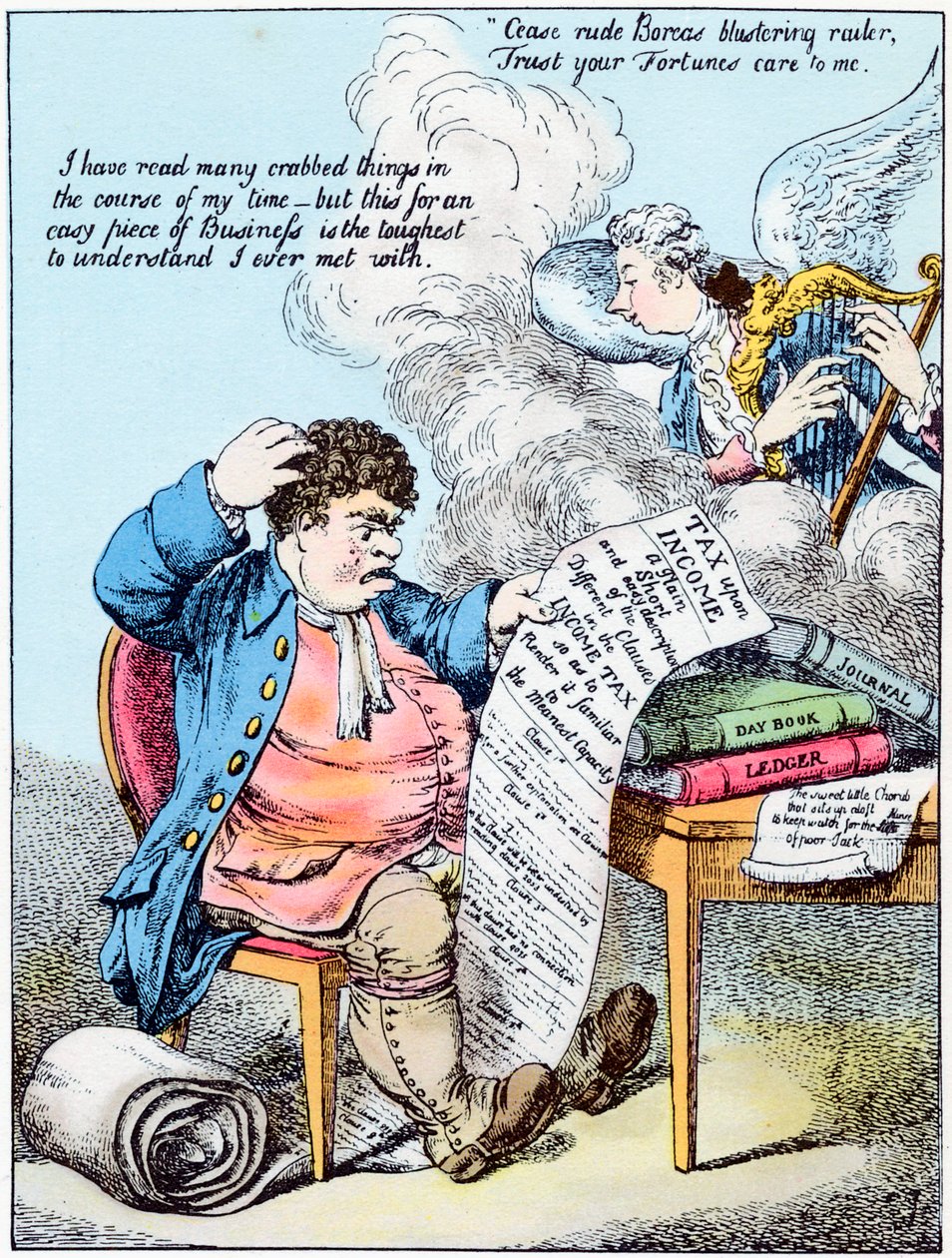 Jövedelemadó, 1798 alkotó: Unbekannt