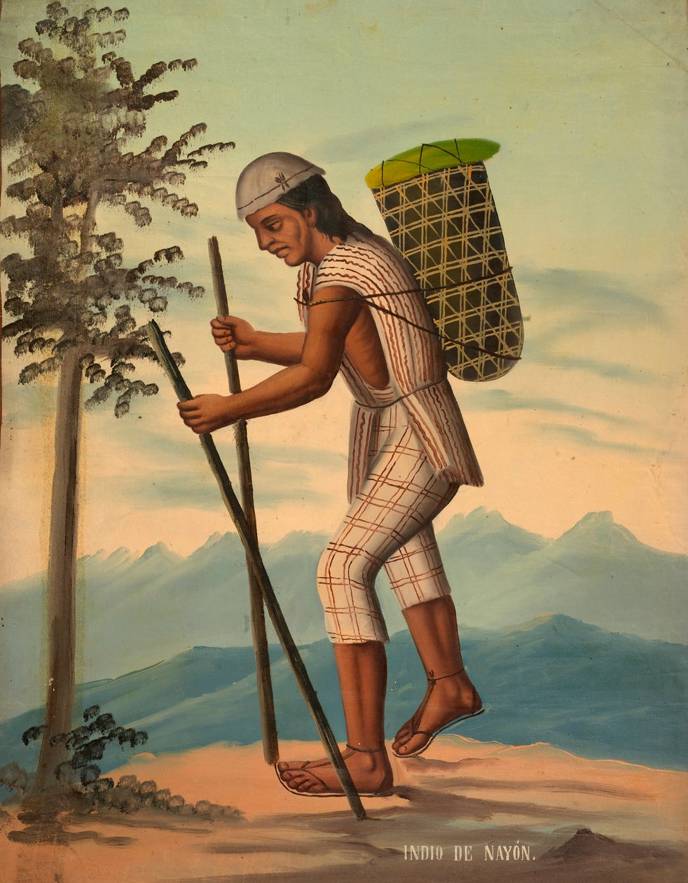 Indio Saparo, 1914 előtt. alkotó: Unbekannt