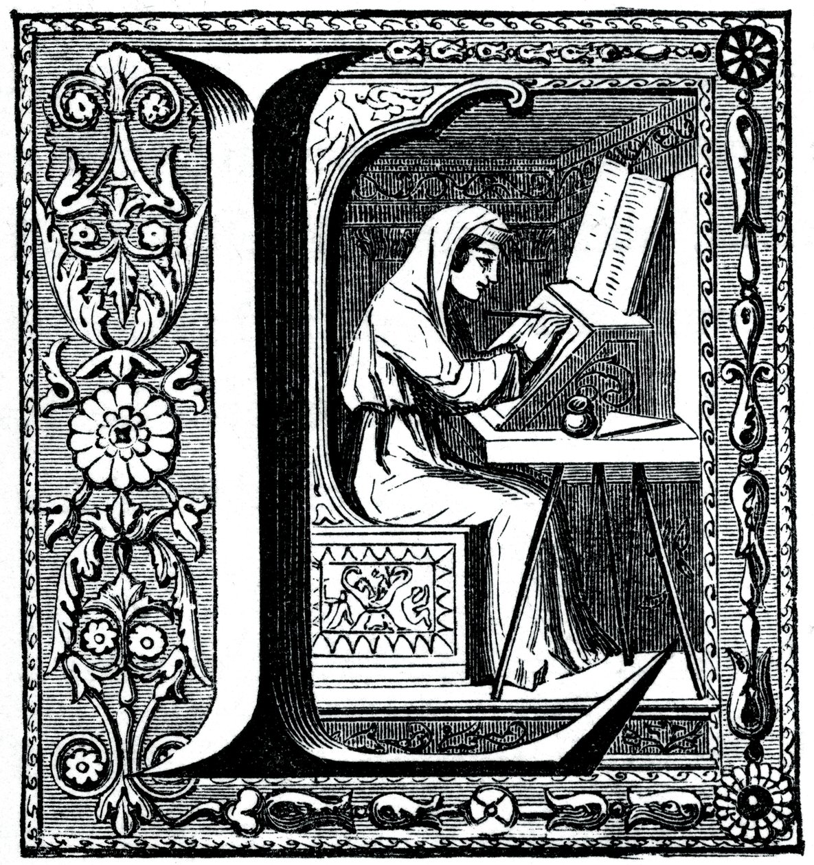 Kezdő L levél, 1870 alkotó: Unbekannt