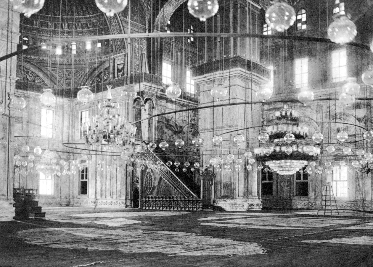 Muhammad Ali mecsetje a Szaladin Citadellában, Kairó, Egyiptom, 1920-as évek alkotó: Unbekannt