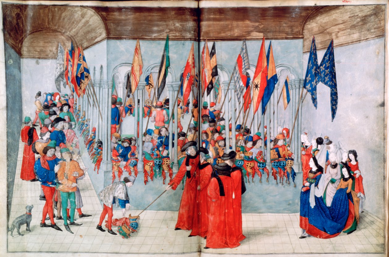 A sisakok átvizsgálása, 1488-1489 alkotó: Unbekannt