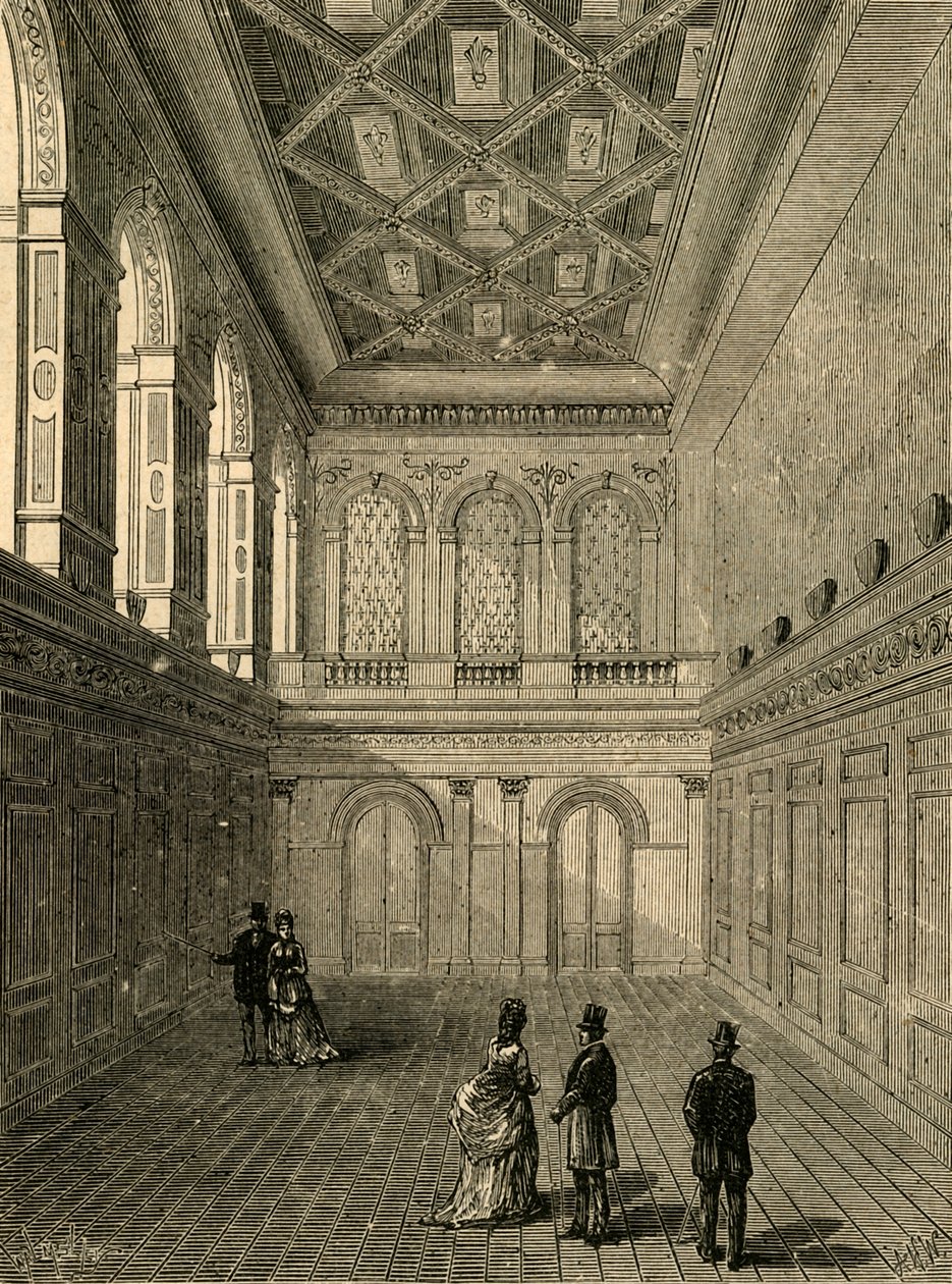 A rövidáru-csarnok belseje, 1876, 1897. alkotó: Unbekannt