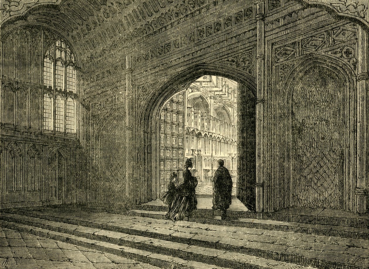 VII. Henrik kápolnája belseje, 1881. alkotó: Unbekannt