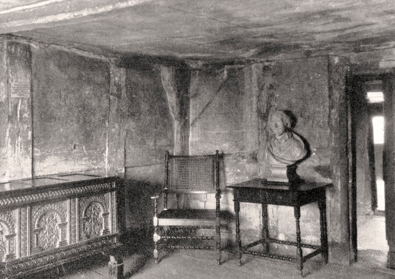 Shakespeares ház belseje, Stratford-upon-Avon, Warwickshire, Anglia, 1924-1926 alkotó: Unbekannt