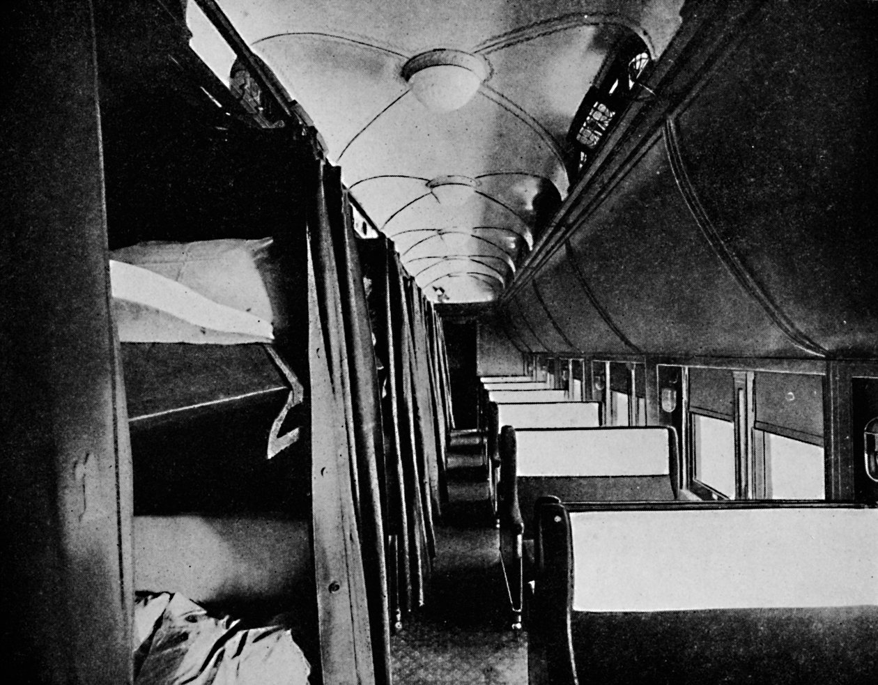 Standard Sleeper belseje, Canadian Pacific Railway, 1926 alkotó: Unbekannt