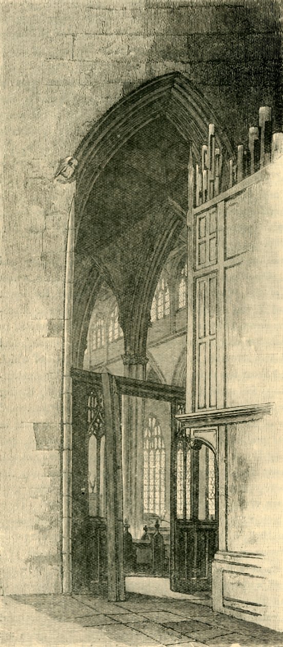 A Szentháromság-templom belseje, 1898. alkotó: Unbekannt