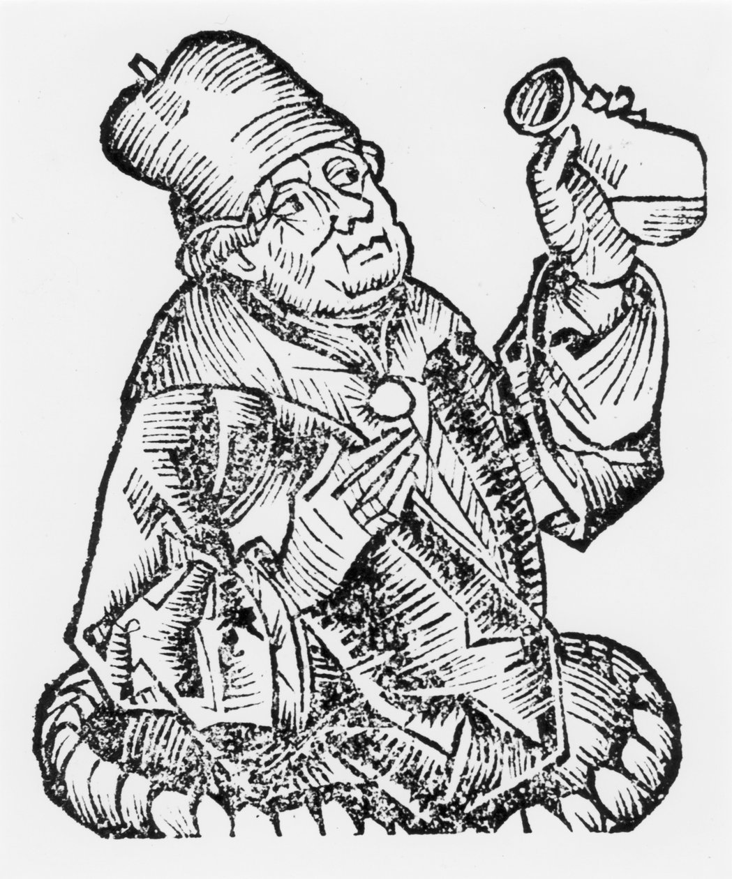 Isaac Judaeus, Tunézia uralkodóinak orvosa, 9-10. század 1493 alkotó: Unbekannt