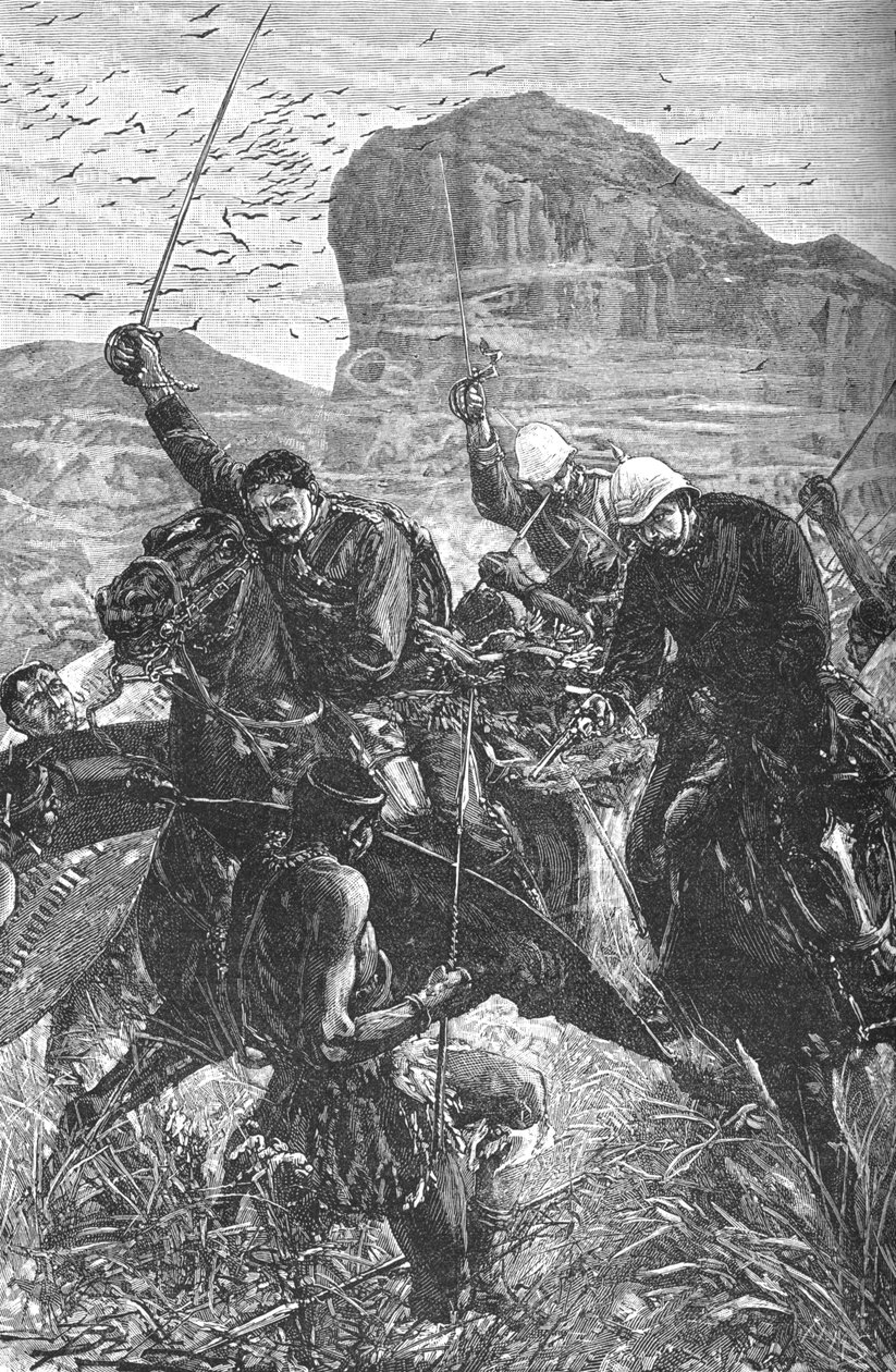 Isandhlwana: A kötőjel a színekkel, 1879, 1880 alkotó: Unbekannt