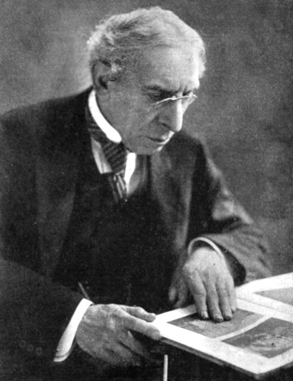 Israel Zangwill 1864-1926, angol származású cionista és író, XX. század eleje alkotó: Unbekannt