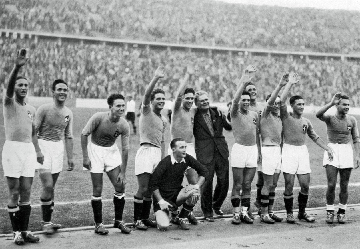 Olasz labdarúgó-válogatott, berlini olimpia, 1936 alkotó: Unbekannt