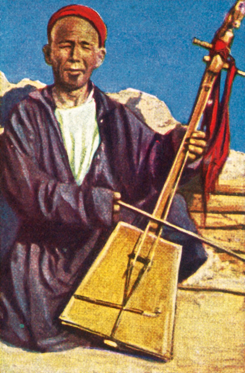 Vándorzenész, Mongólia, 1928. alkotó: Unbekannt