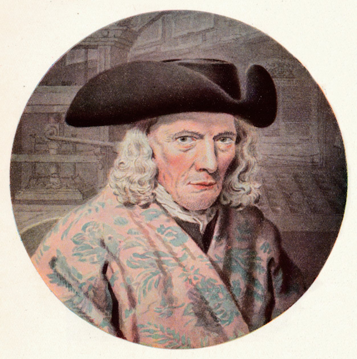 Izaak Enschede 1681-1761, a Royal Joh. nyomdavállalat alapítója. Enschede, XVIII. század alkotó: Unbekannt
