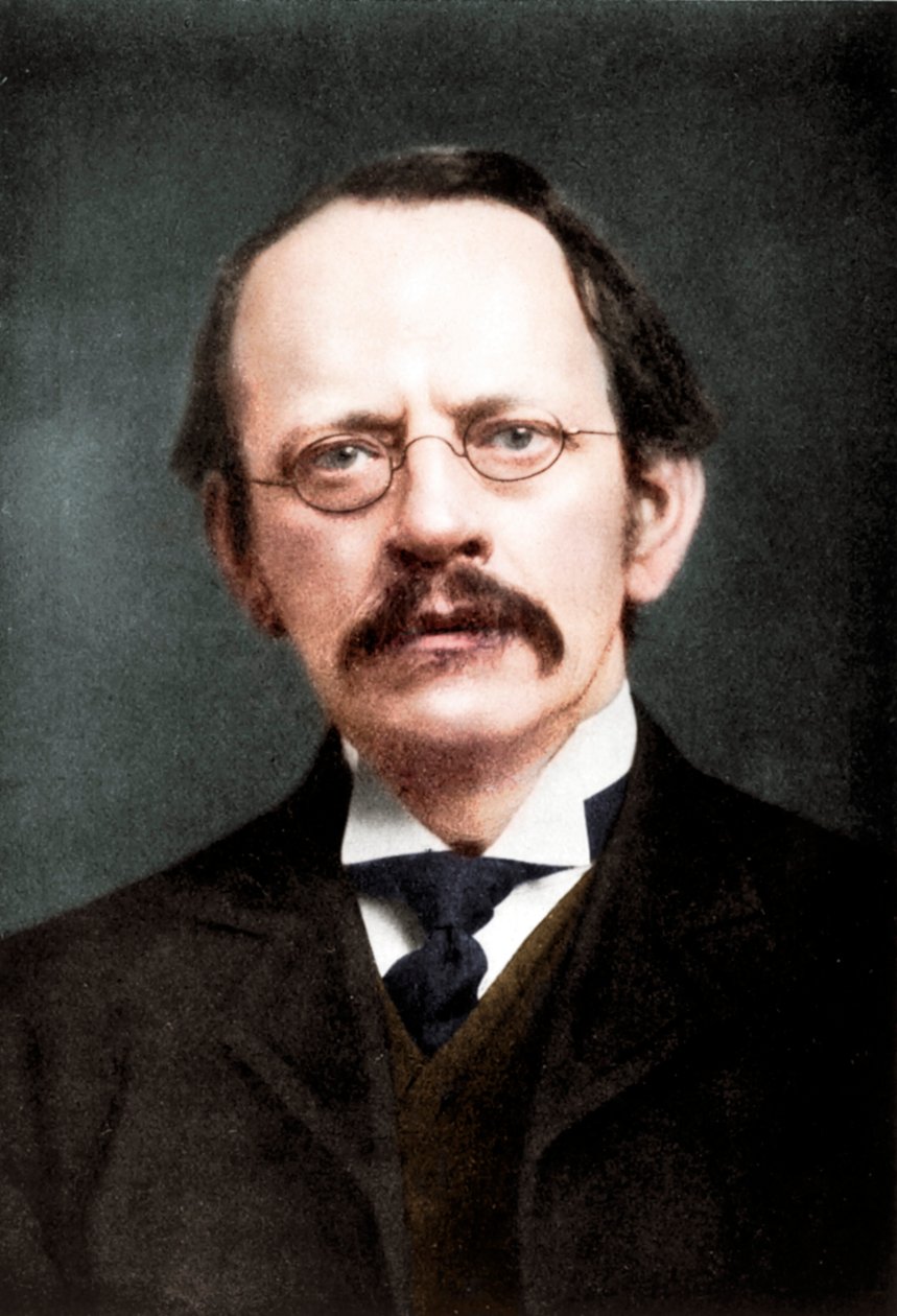 JJ Thomson brit fizikus, 1896-c1915 alkotó: Unbekannt
