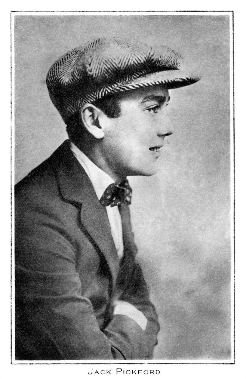 Jack Pickford 1896-1933, kanadai születésű amerikai színész, XX. század eleje alkotó: Unbekannt