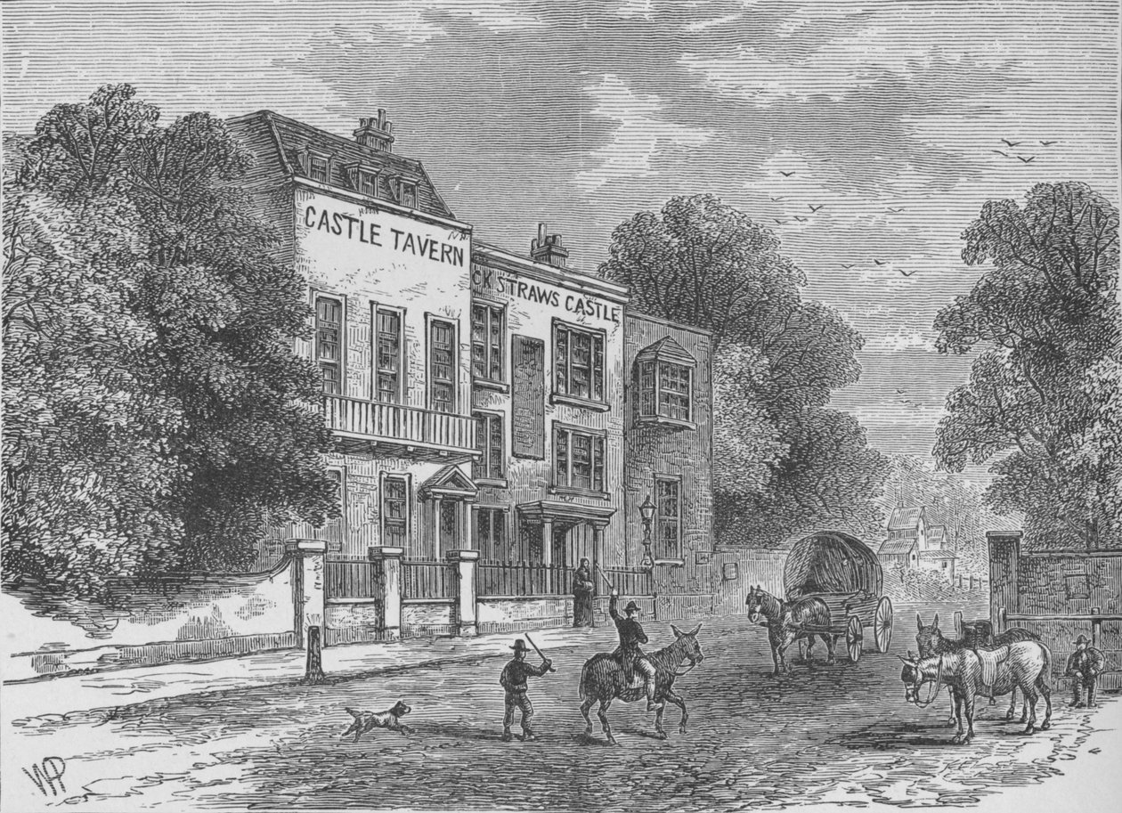 Jack Straws kastély, Hampstead, London, 1900, 1911 alkotó: Unbekannt