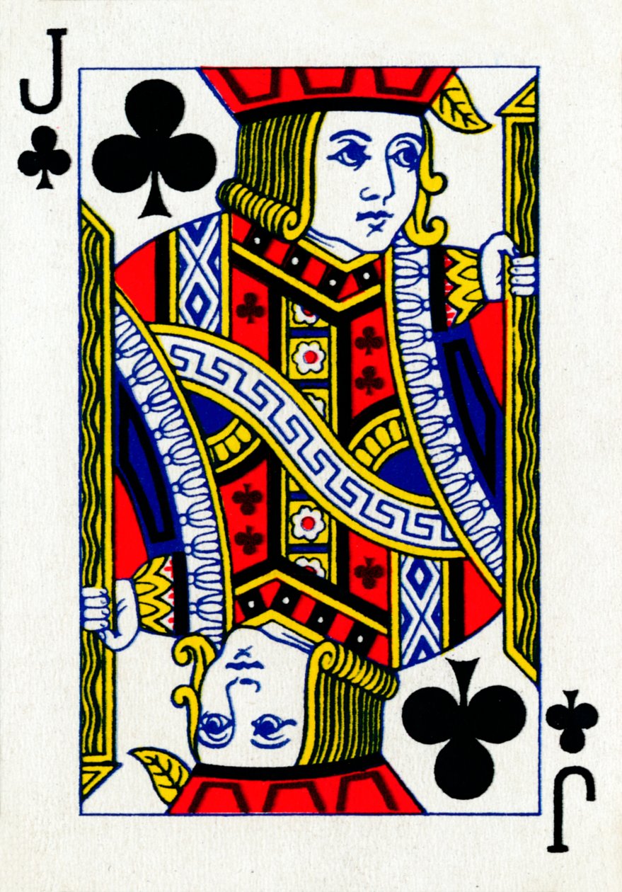 Jack of Clubs a Goodall & Son Ltd. kártyapaklijából, 1940 alkotó: Unbekannt