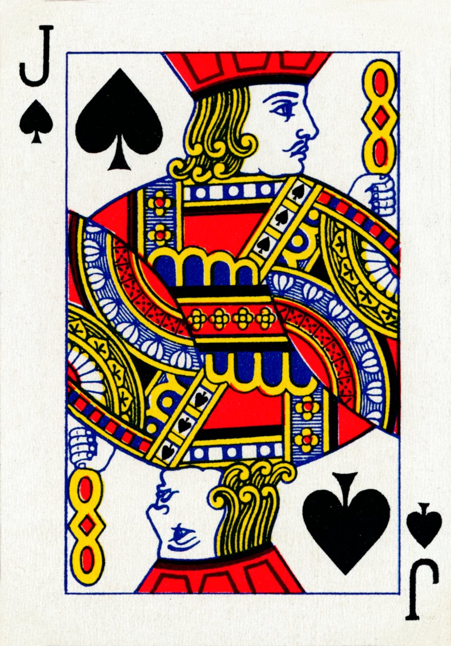 Jack of Spades a Goodall & Son Ltd. kártyapaklijából, c1940 alkotó: Unbekannt