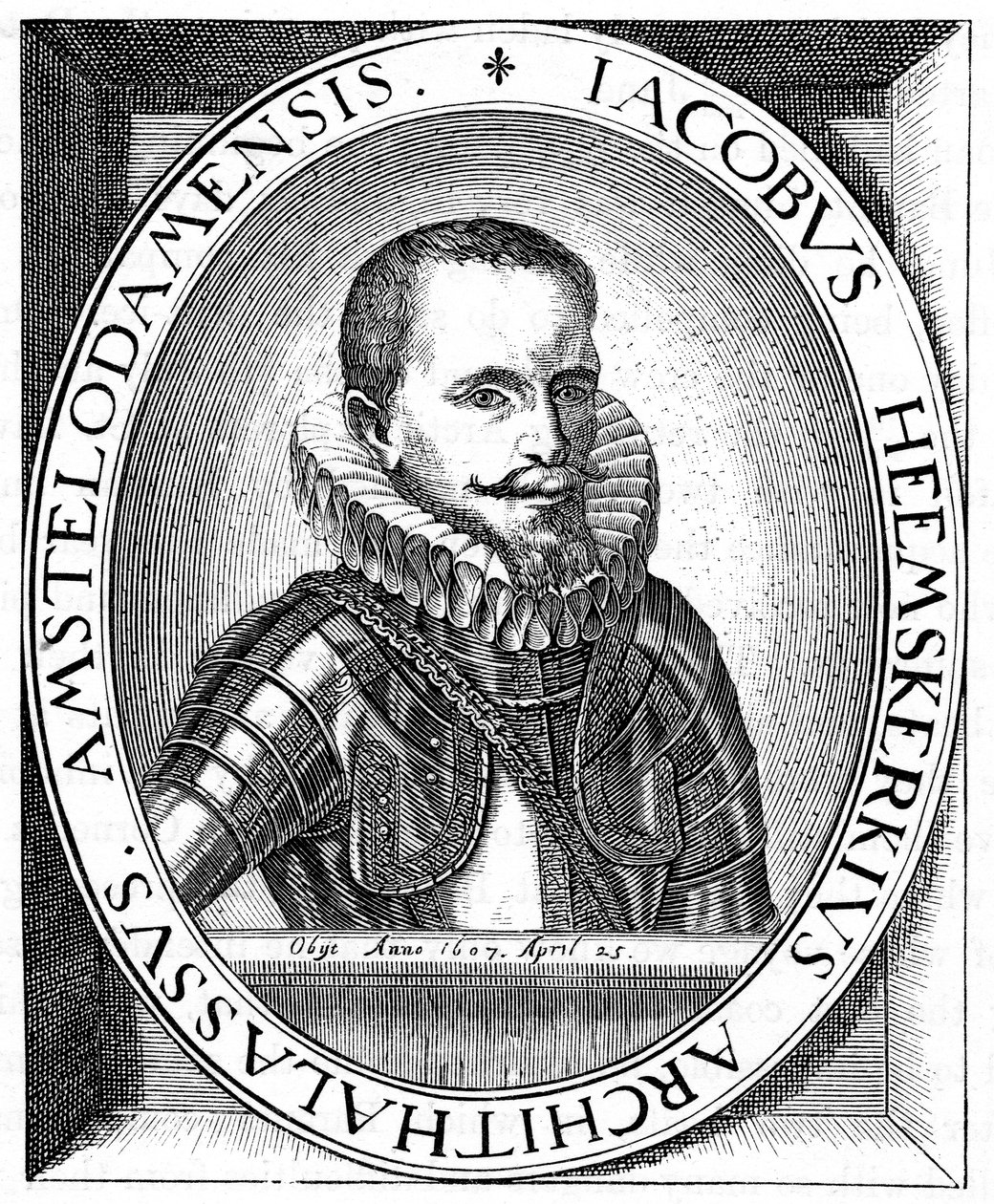 Jacob van Heemskerk, holland tengerésztiszt és felfedező, 1595 alkotó: Unbekannt