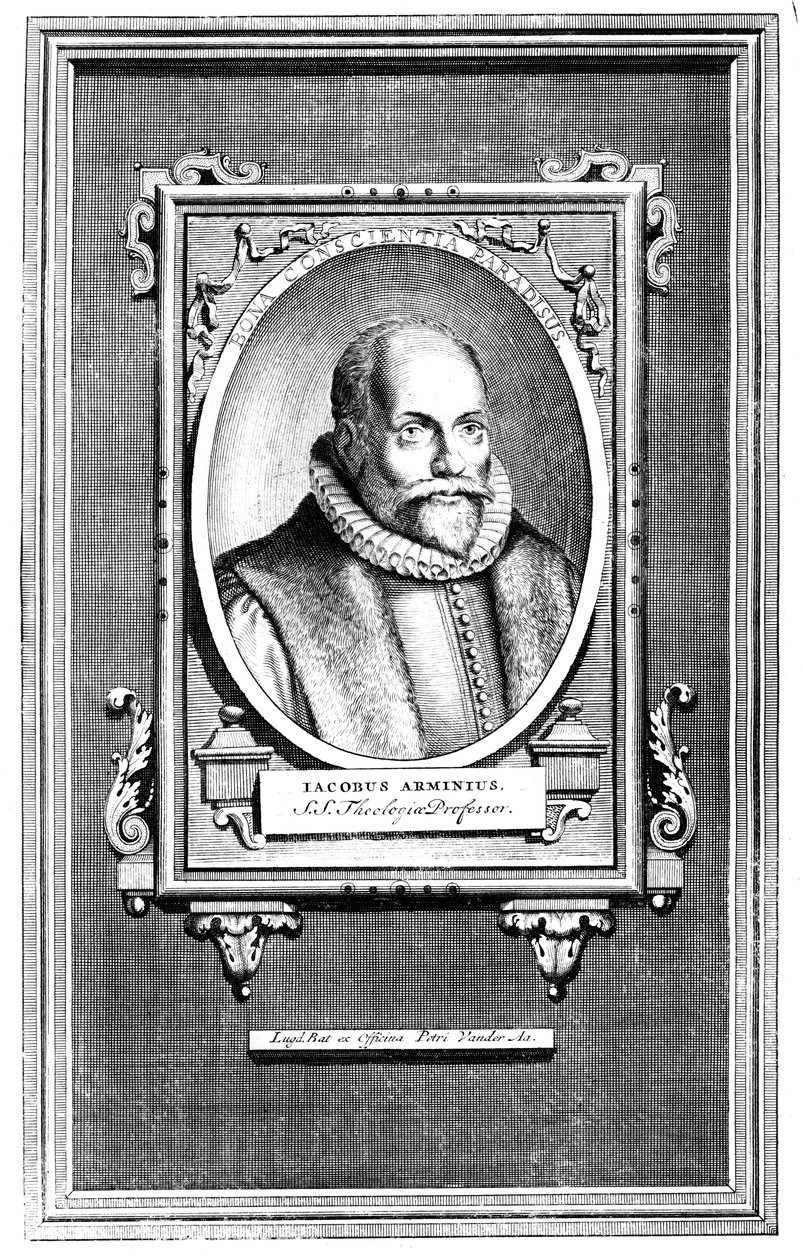 Jacobus Arminius holland teológus, a Leideni Egyetem teológiaprofesszora alkotó: Unbekannt